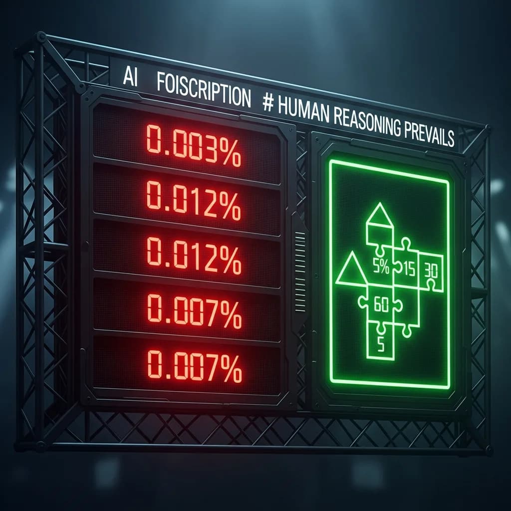ARC-AGI-3 Humiliates Every Frontier AI Model — Humans Still Win