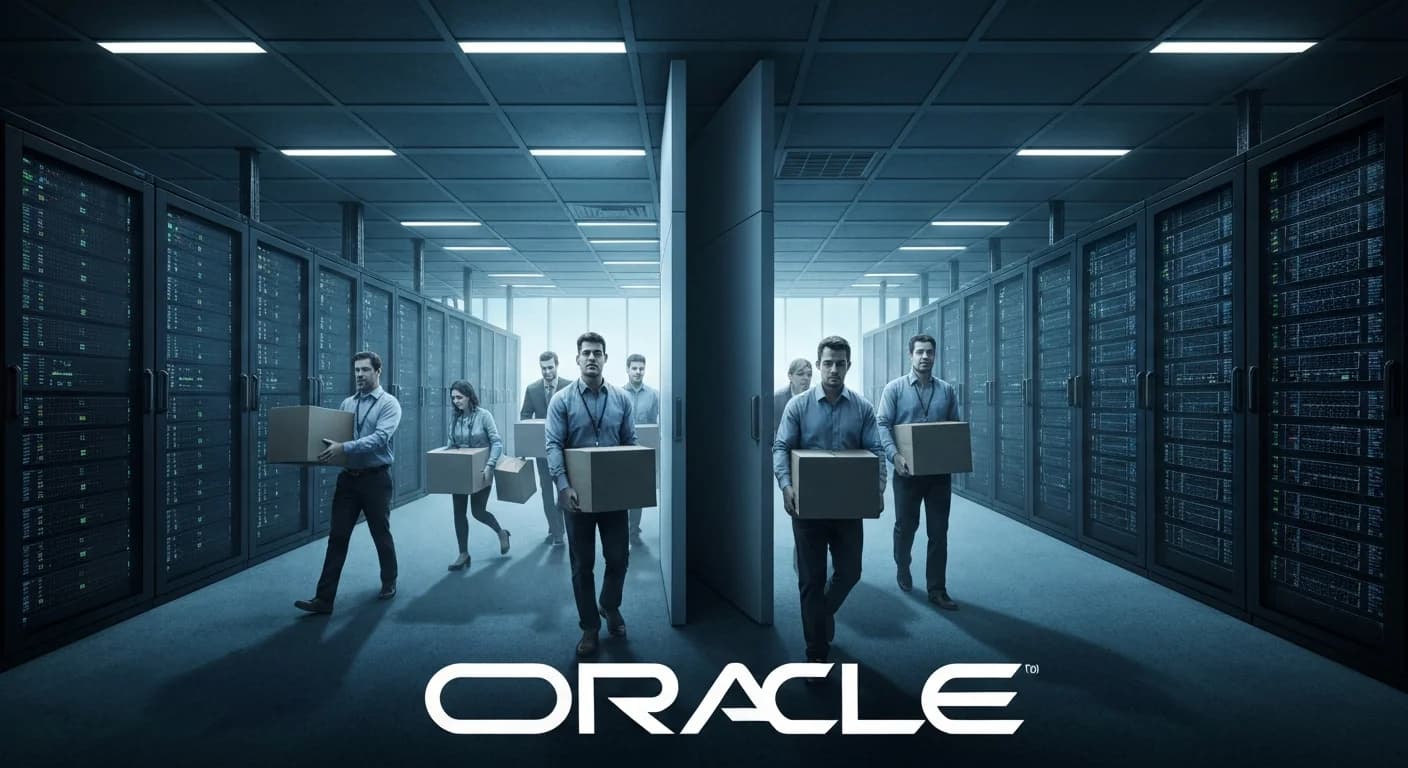 Oracle Cuts Thousands of Jobs as AI Data Center Spending Triggers Cash Crunch