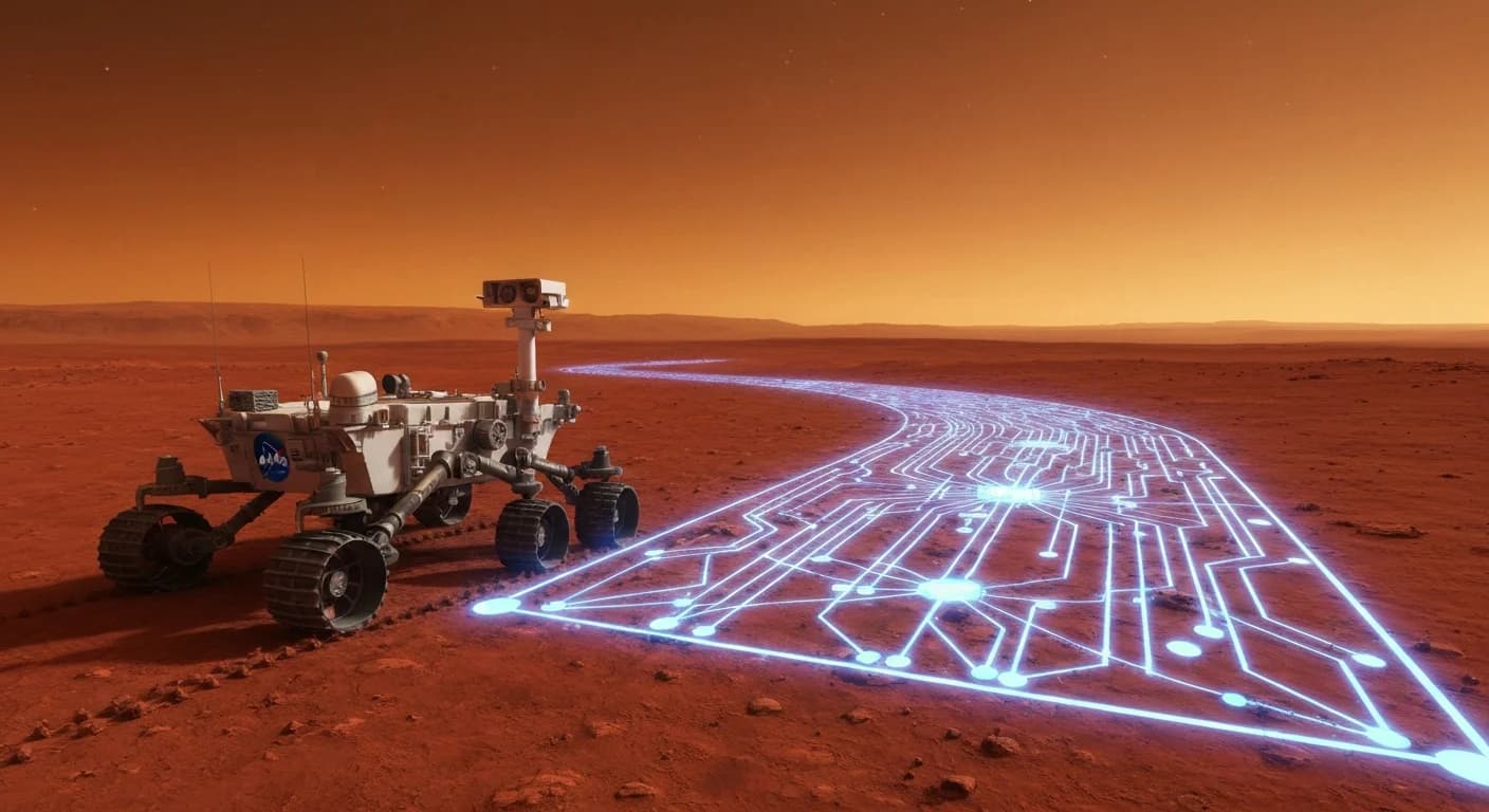 NASA's Perseverance Rover Just Completed the First AI-Planned Drive on Another World